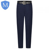 Mens Standard Fit Trouser Navy Mansuri
